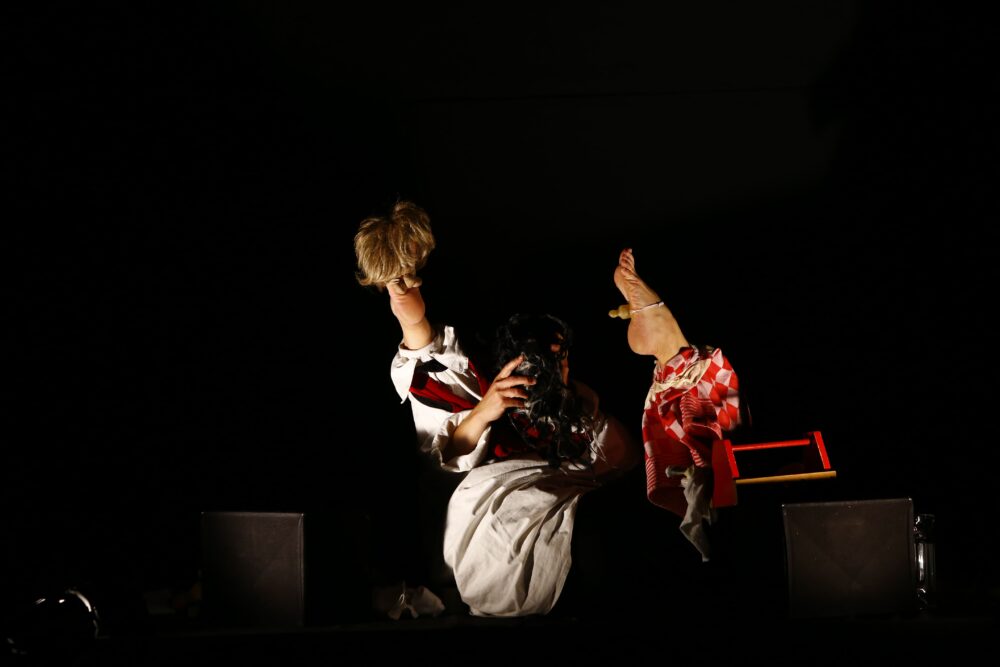 Szenenfoto aus Anne Klinges Fuß-Theater