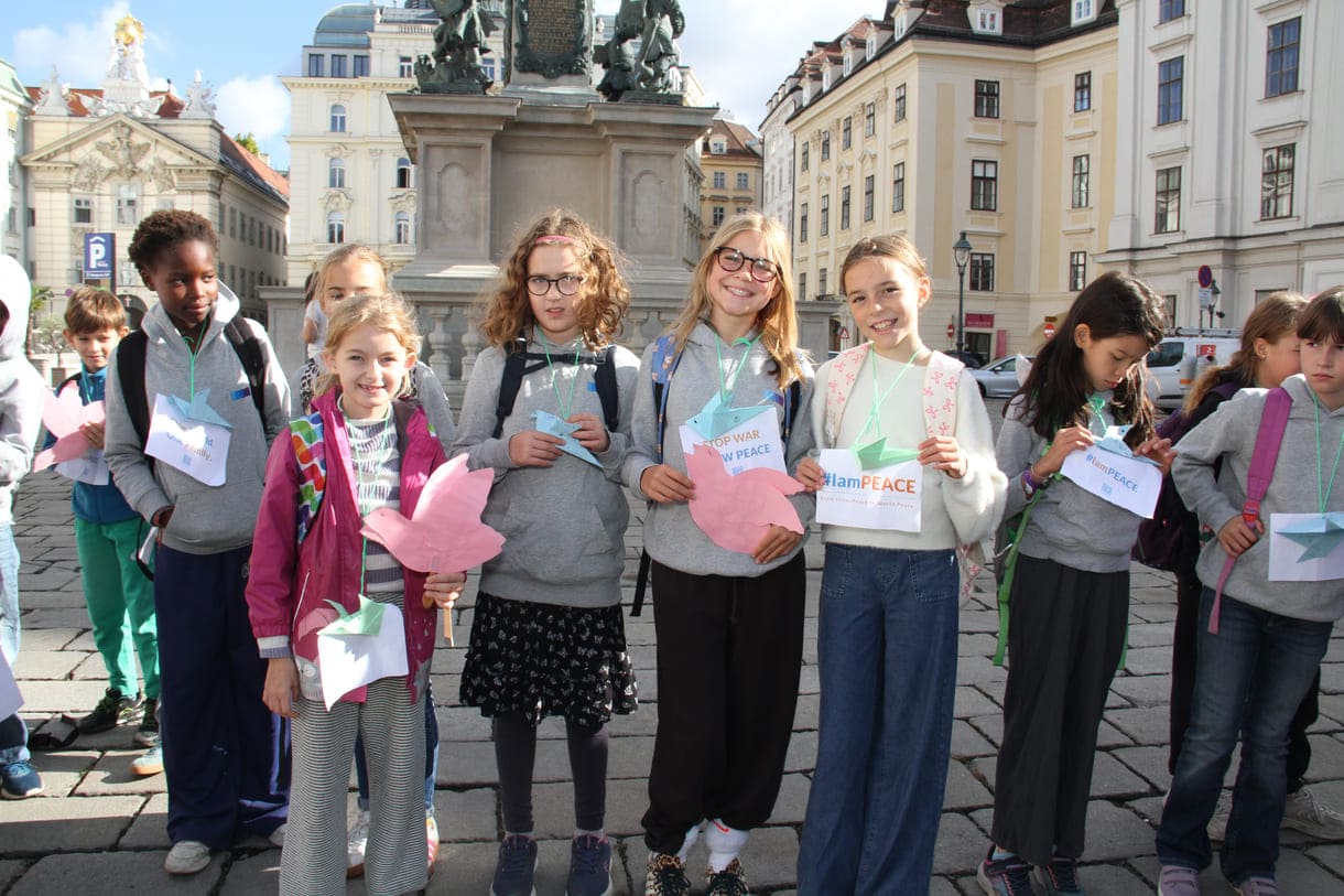 Schüler:innen aus Klosterneuburg