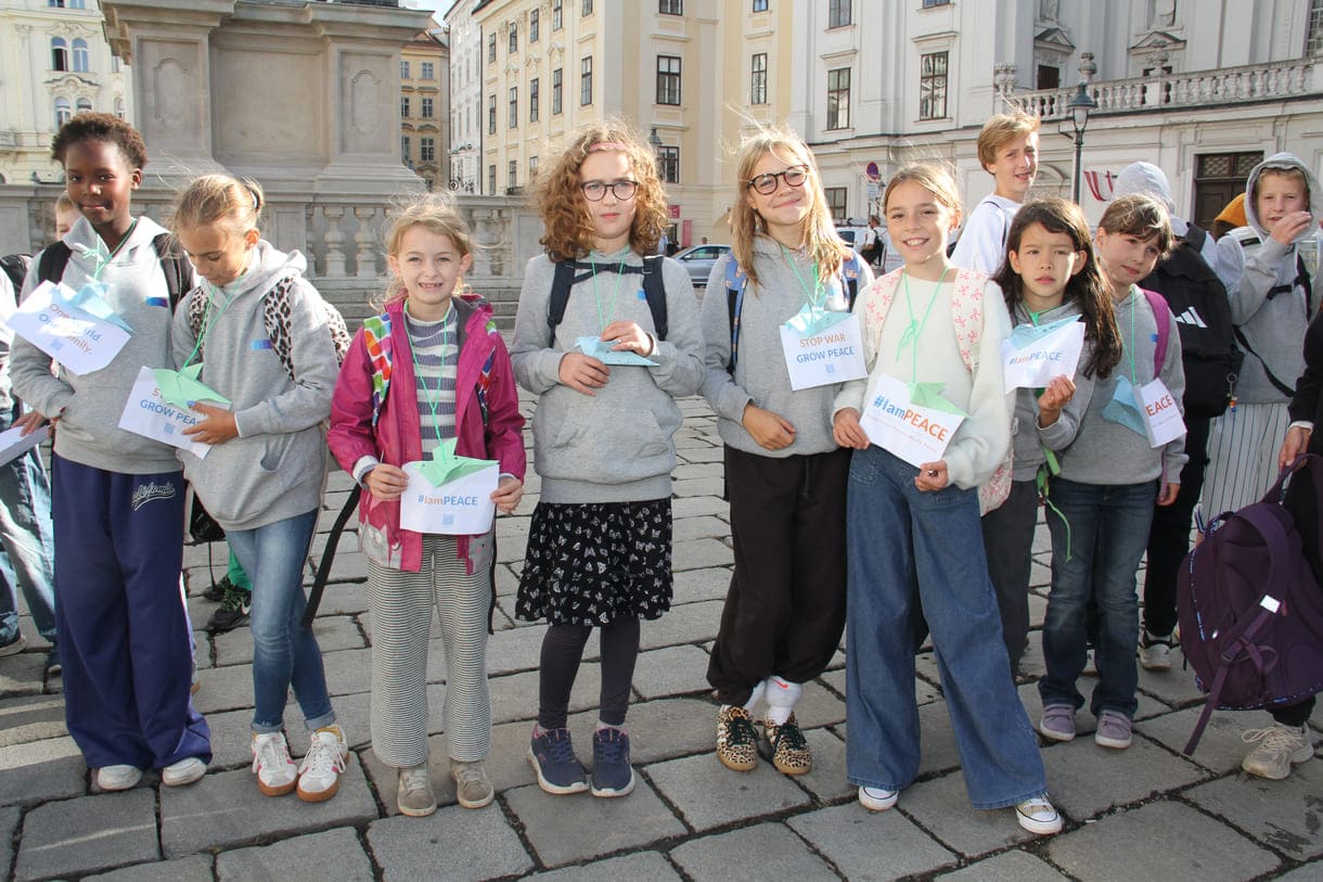 Schüler:innen aus Klosterneuburg