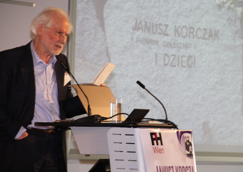 Vorsitzender der Österreischichen JanuszKorczak-Gesellschaft (ÖGJK), Karl Garnitschnig