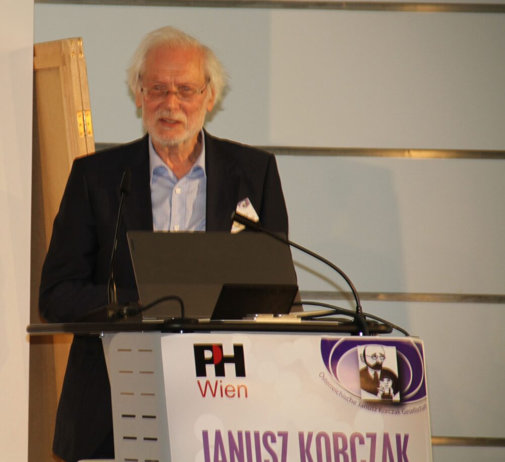 Vorsitzender der Österreischichen JanuszKorczak-Gesellschaft (ÖGJK), Karl Garnitschnig