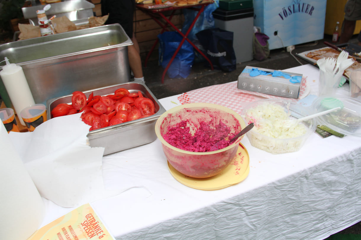 Natürlich darf Gastro nicht fehlen