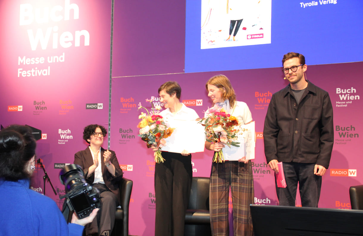 Gratulationen für das Duo von „Ich hab da was für dich – Wortgeschenke und Gedankenstupser“