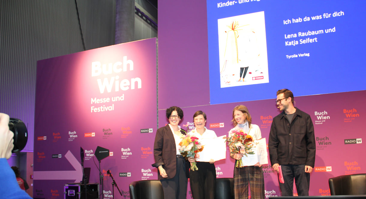 Gratulationen für das Duo von „Ich hab da was für dich – Wortgeschenke und Gedankenstupser“