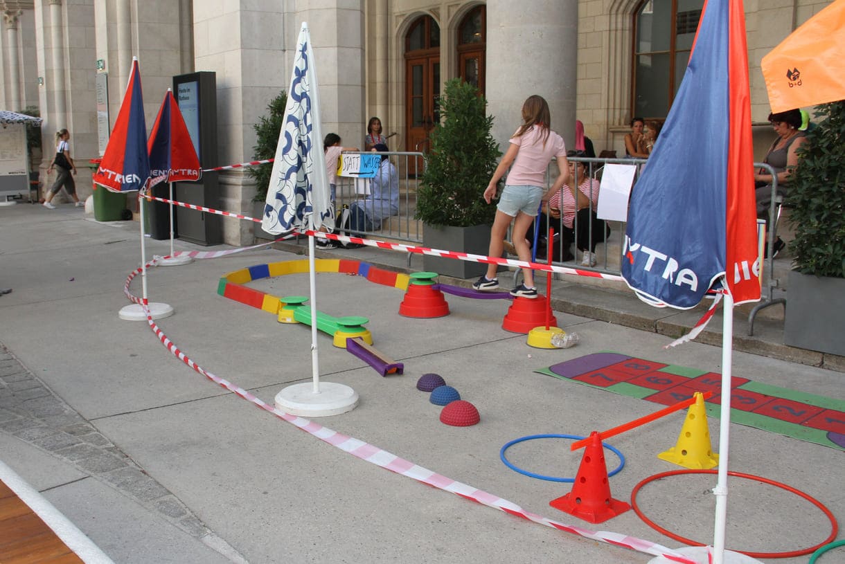 Geschicklichkeits-Parcours