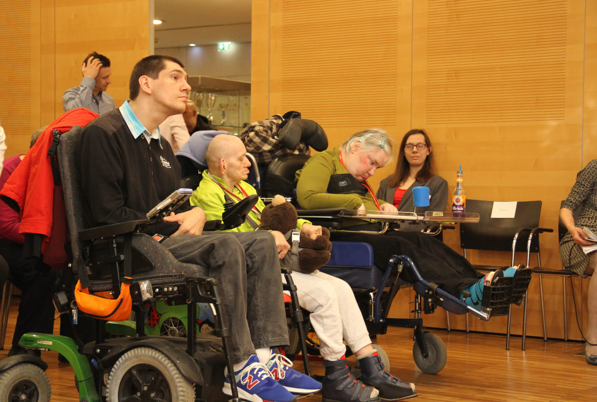 Schnappschuss am Rande der Preisverleihung