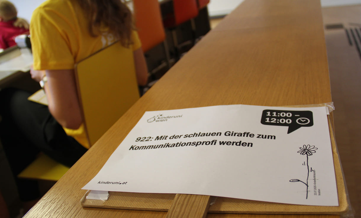 Kinderuni-Lehrveranstaltung 