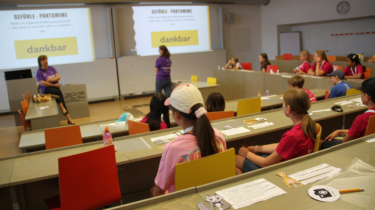 Kinderuni-Lehrveranstaltung 