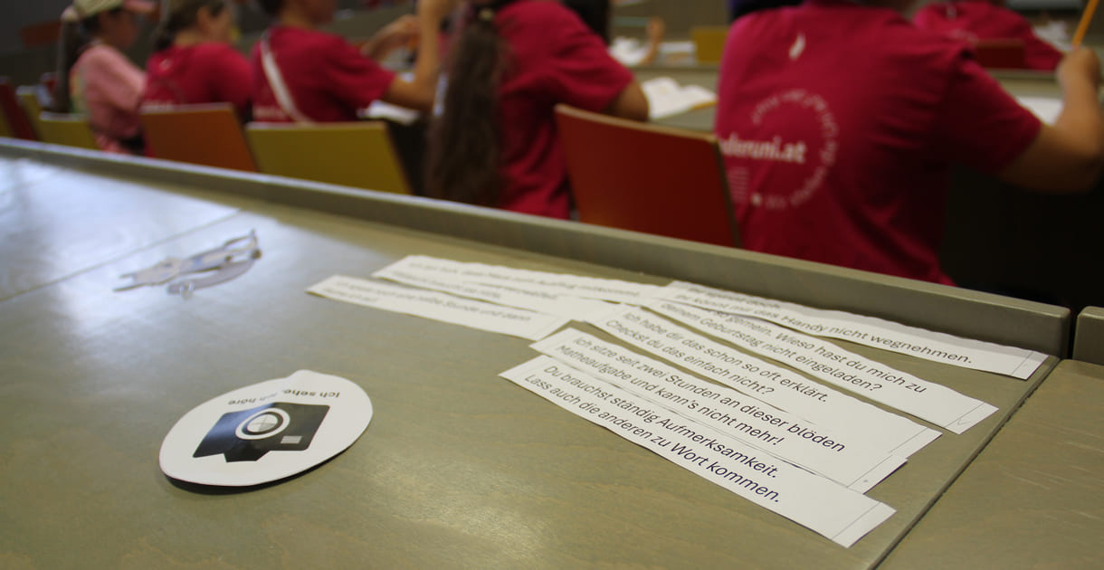 Kinderuni-Lehrveranstaltung 