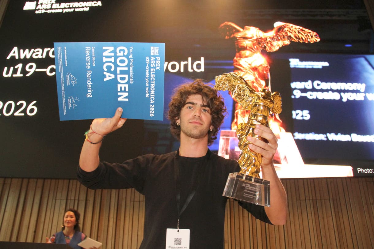 Gewinner der Goldenen Nica in der Kategorie U 19, Jannis Berner