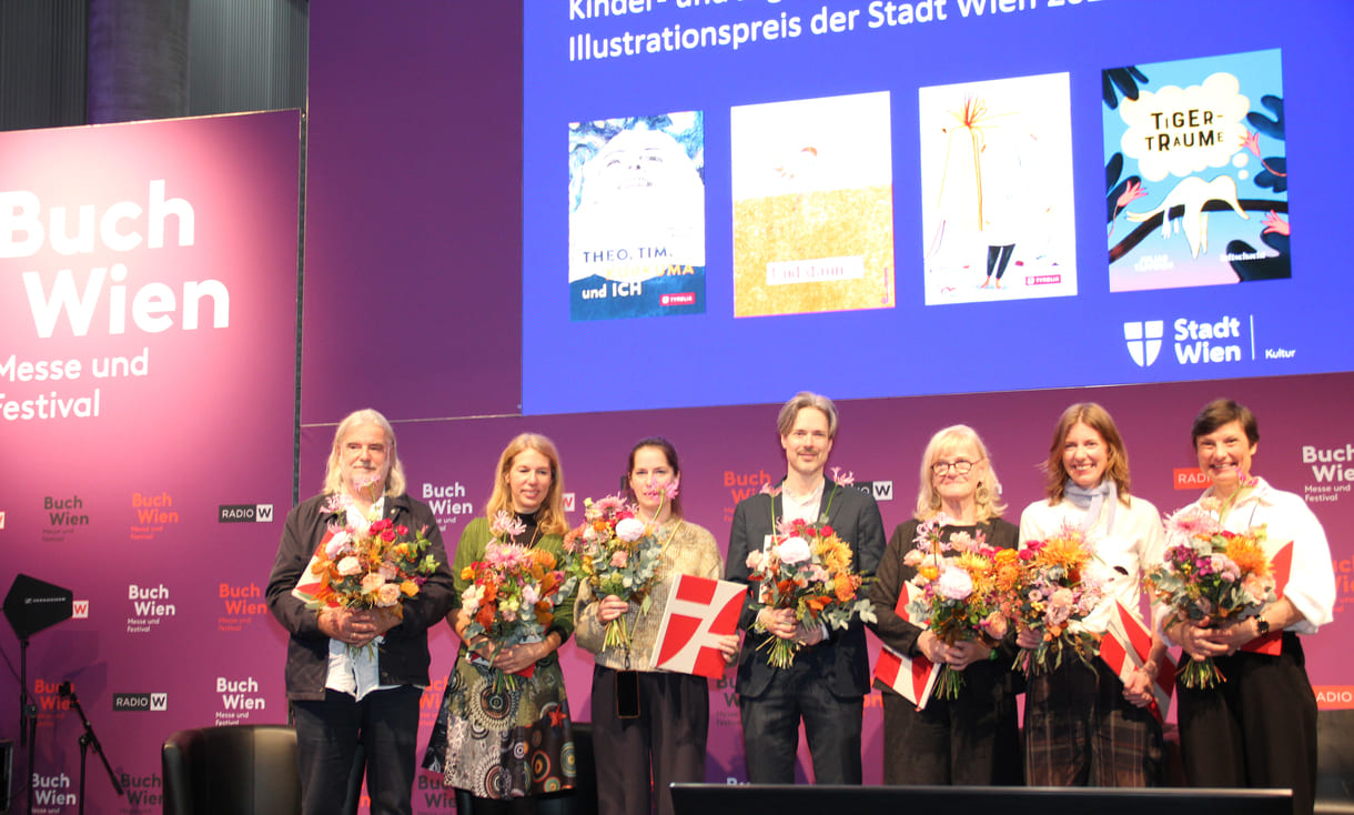 Gruppenfoto der Preisräger:innen