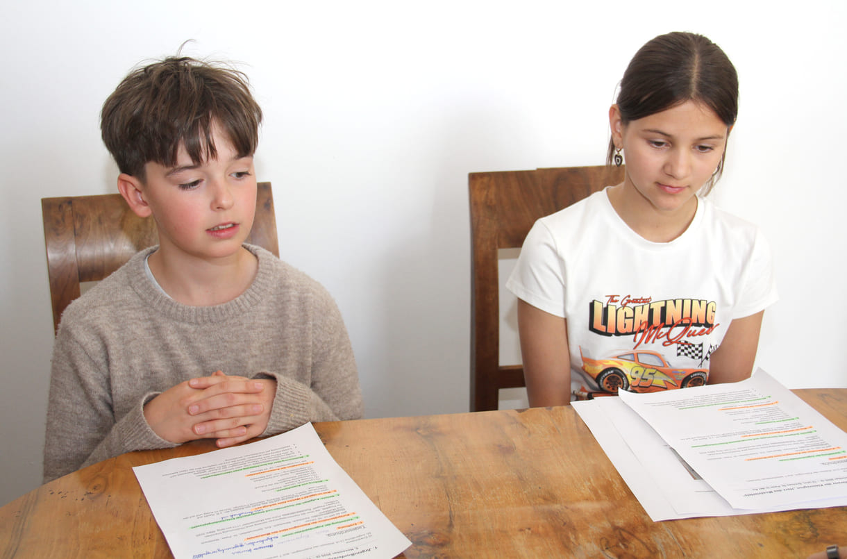 KiJuKU-Interview mit den Teilnehmer:innen der Jugendkonferenz aus dem Gymnasium Seitenstetten, Aurelia Illich und Michael Simetzberger