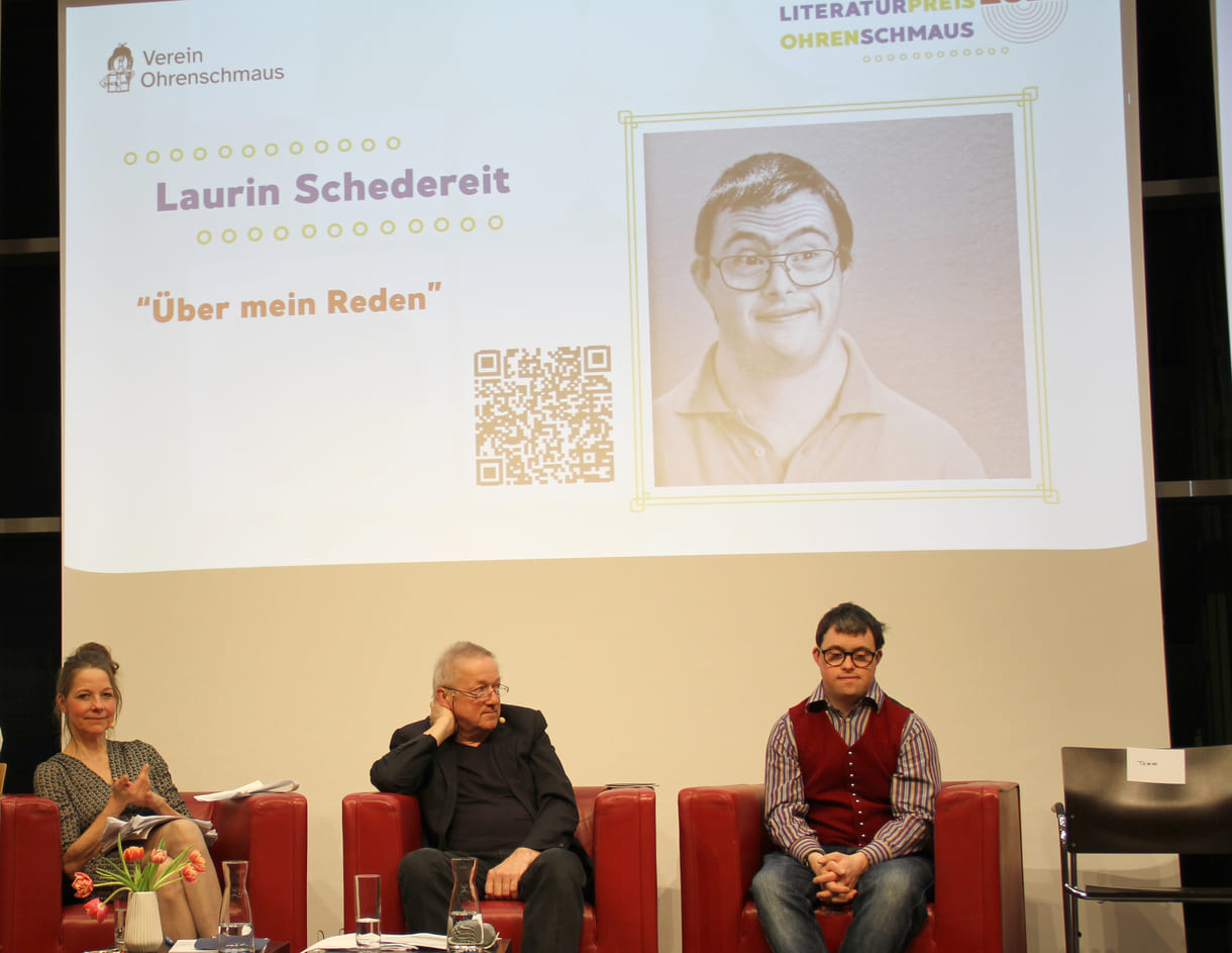 Folie: Hauptpreisträger Laurin Schedereit