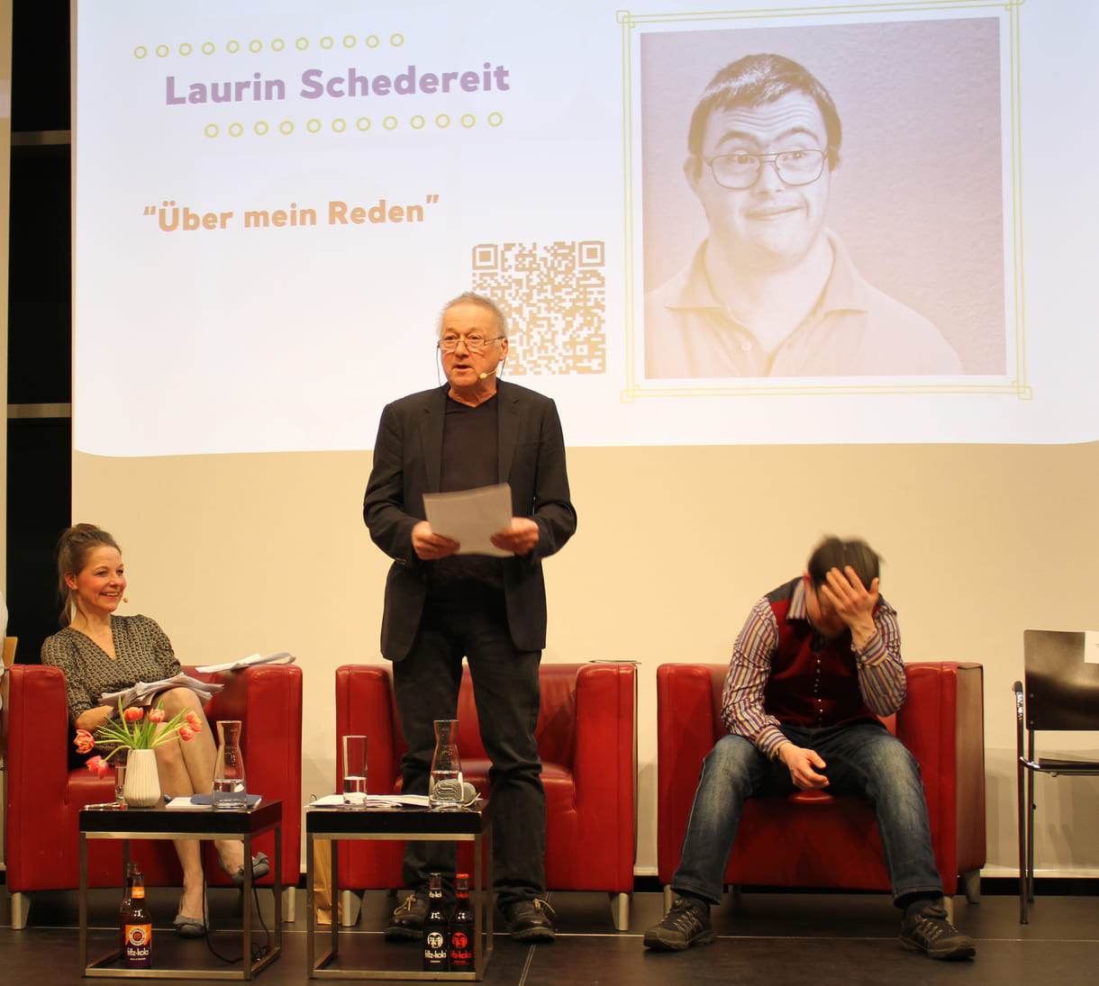 Lesung des Textes von Laurin Schedereit