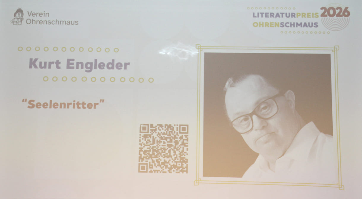 Folie: Hauptpreisträger Kurt Engleder