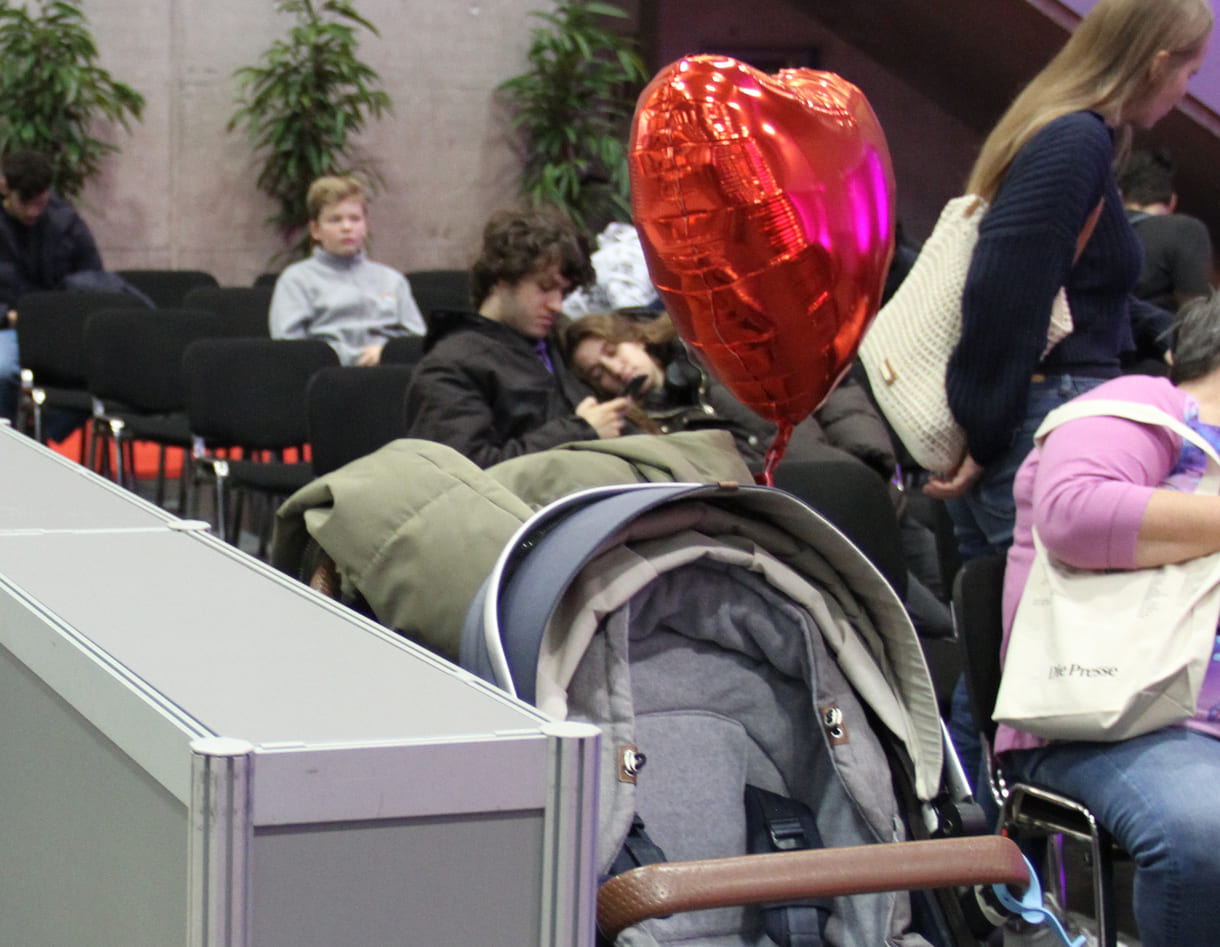 Herz-iger Kinderwagen