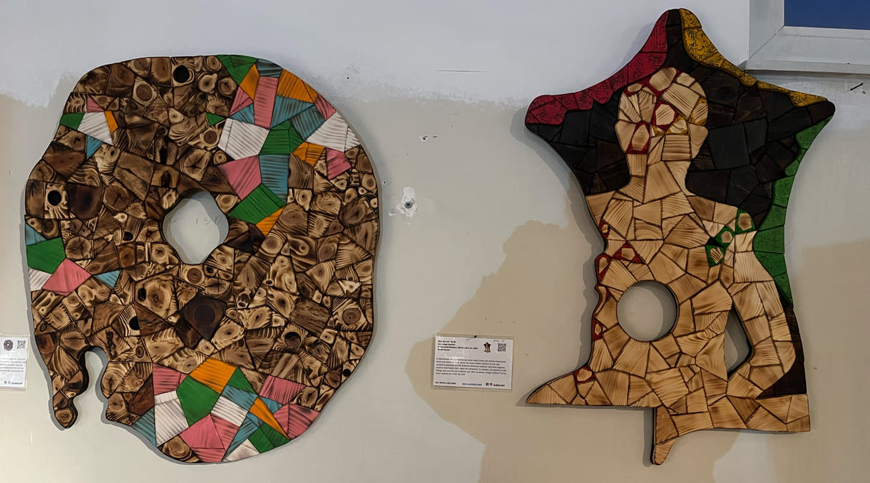 Bilder und Objekte der Ausstellung im 