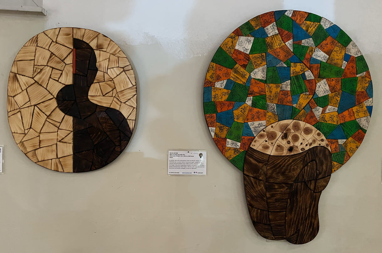 Bilder und Objekte der Ausstellung im 