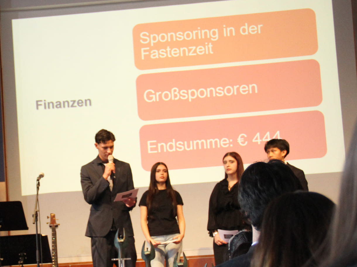 Aus der Projektpräsentation 
