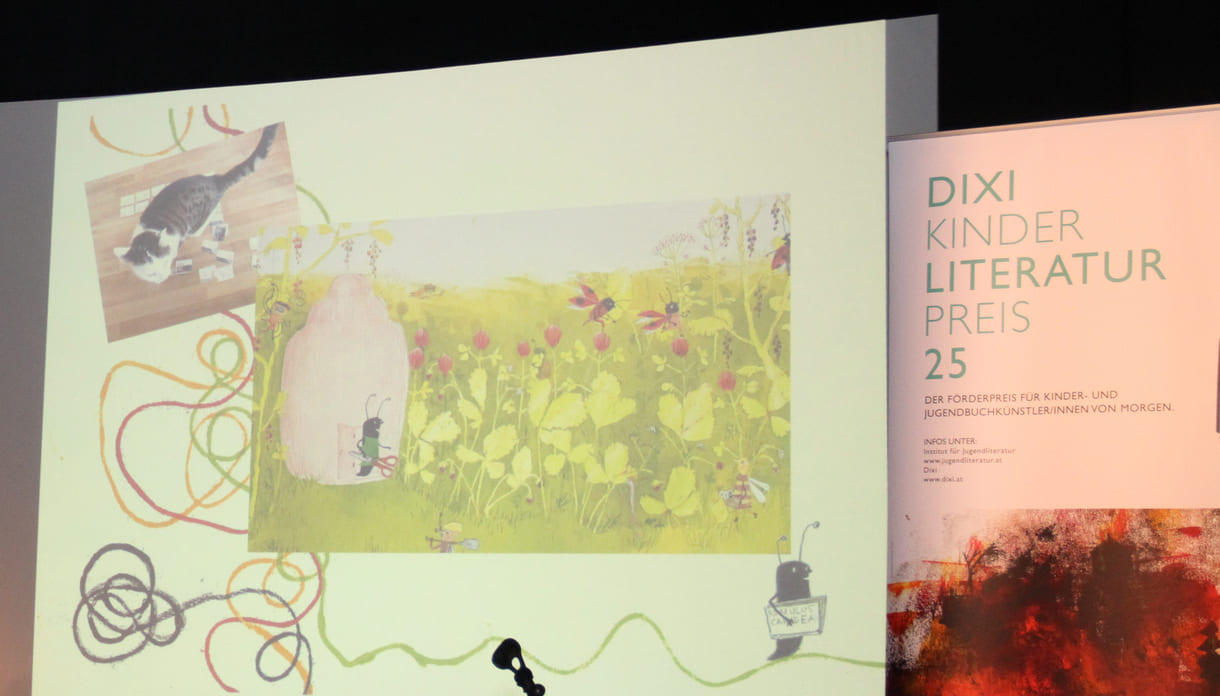 Bilder der Illustrations-Preisträgerin 2025: Patricia Floch