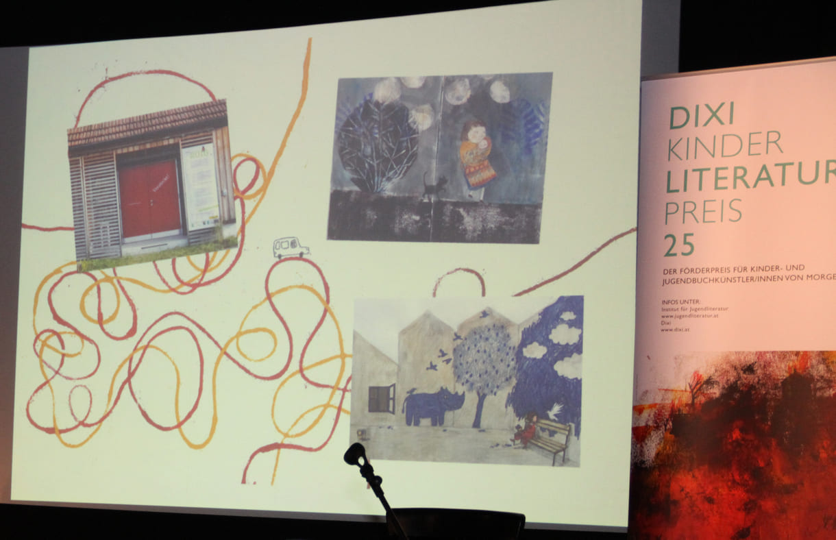 Bilder der Illustrations-Preisträgerin 2025: Patricia Floch