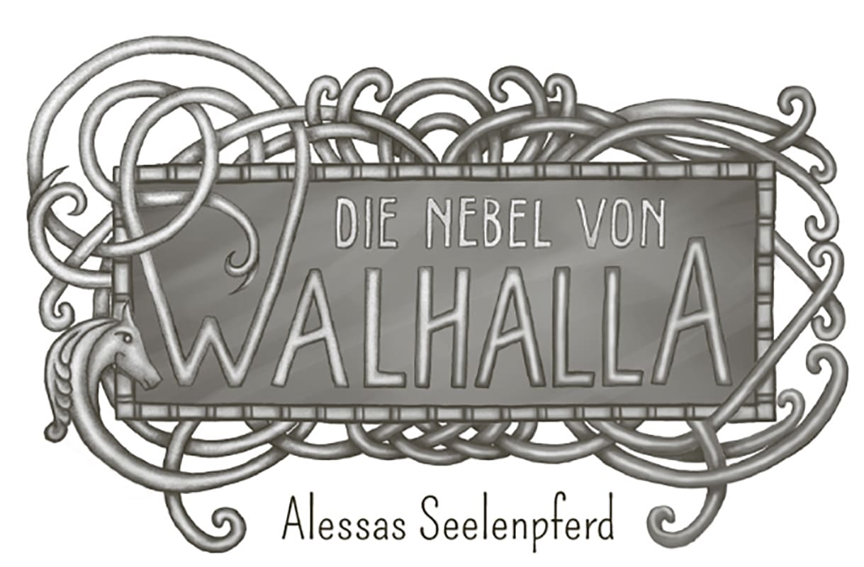 Die einzige Innen-Illustration im Buch "Die Nebel von Walhalla (Band 1): Alessas Seelenpferd"
