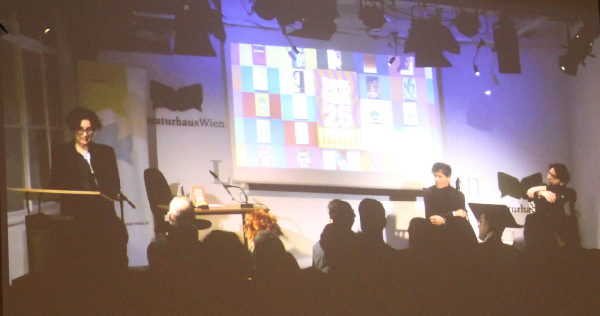 In Doppelfunktion: Jessica Beer, die jedes Jahr die Preisverleihung moderiert - und heuer auch Jurorin war