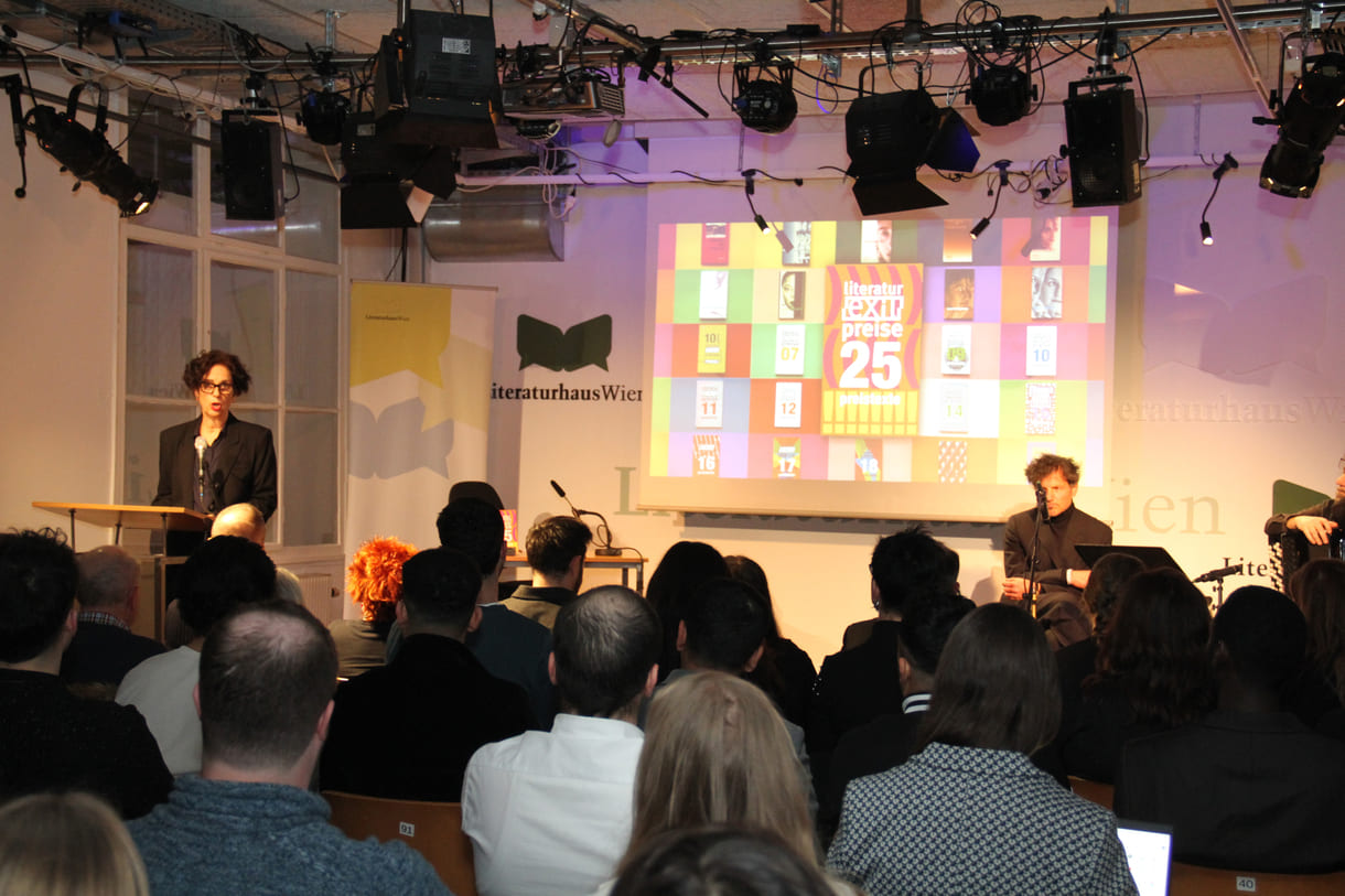 In Doppelfunktion: Jessica Beer, die jedes Jahr die Preisverleihung moderiert - und heuer auch Jurorin war