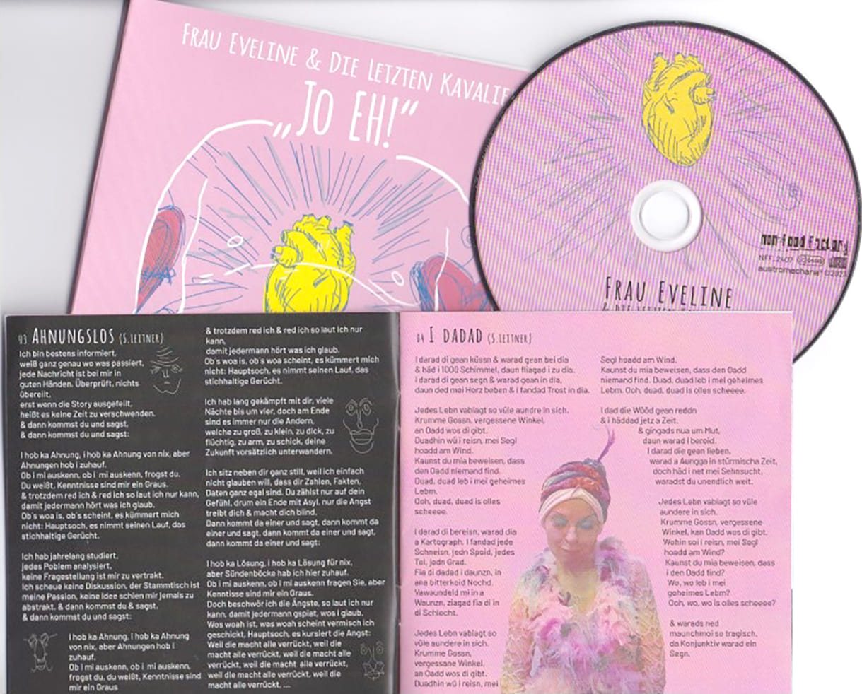 CD mit Booklet mit den Lied-Texten