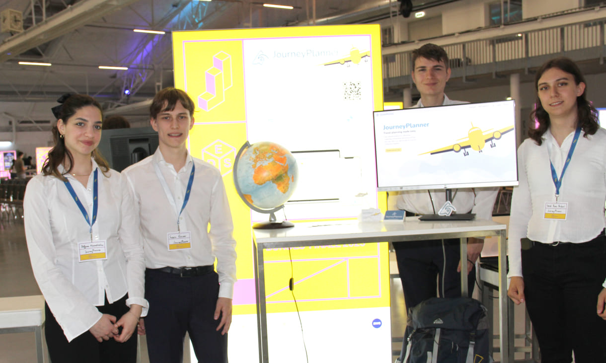 Lisa-Marie Hörmann, Marco Janderka, Sophie Nemecek und Felix Wollmann stellen 