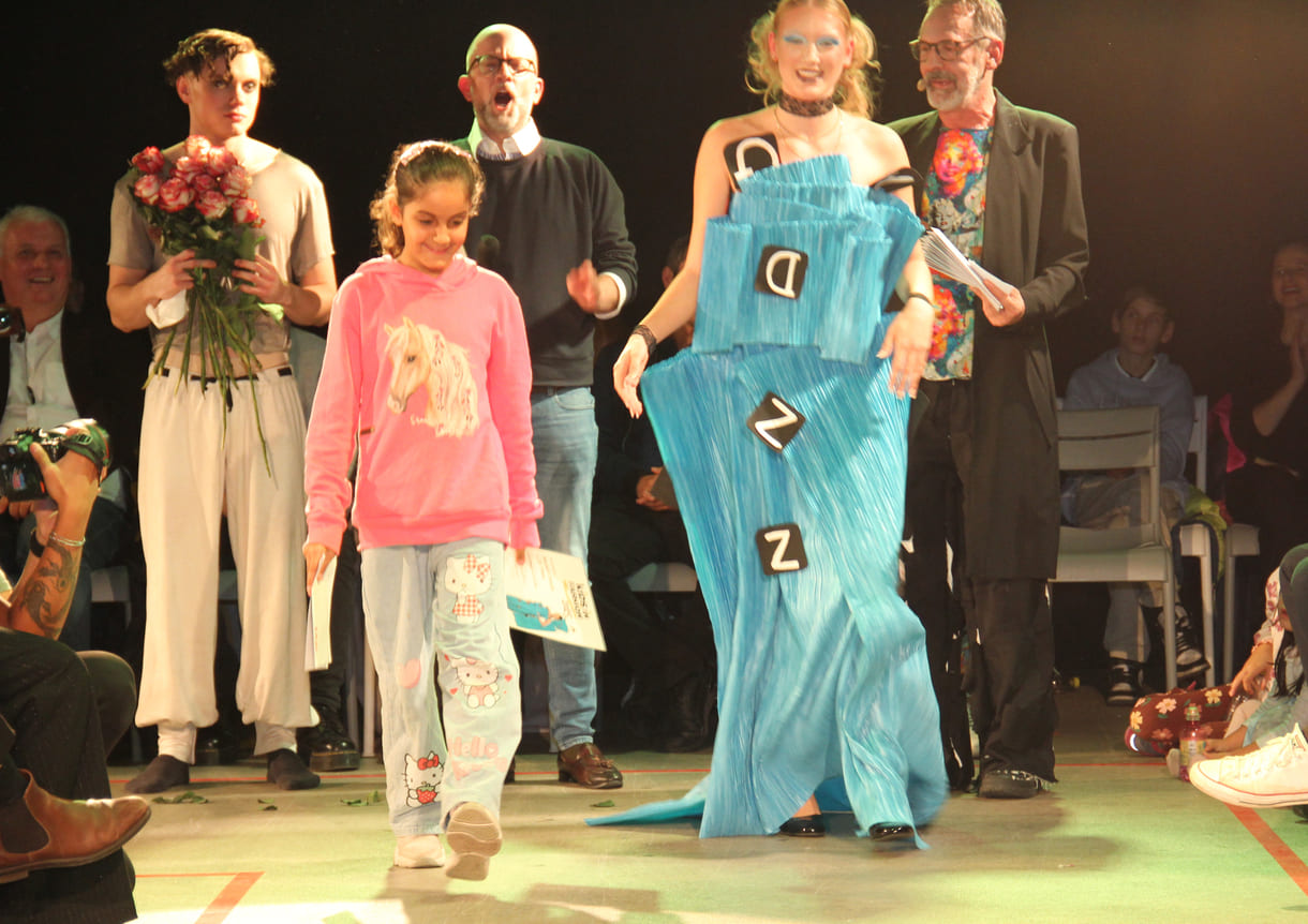 Platz 3 bei den Jüngsten für dieses Design von Baraah Shalili