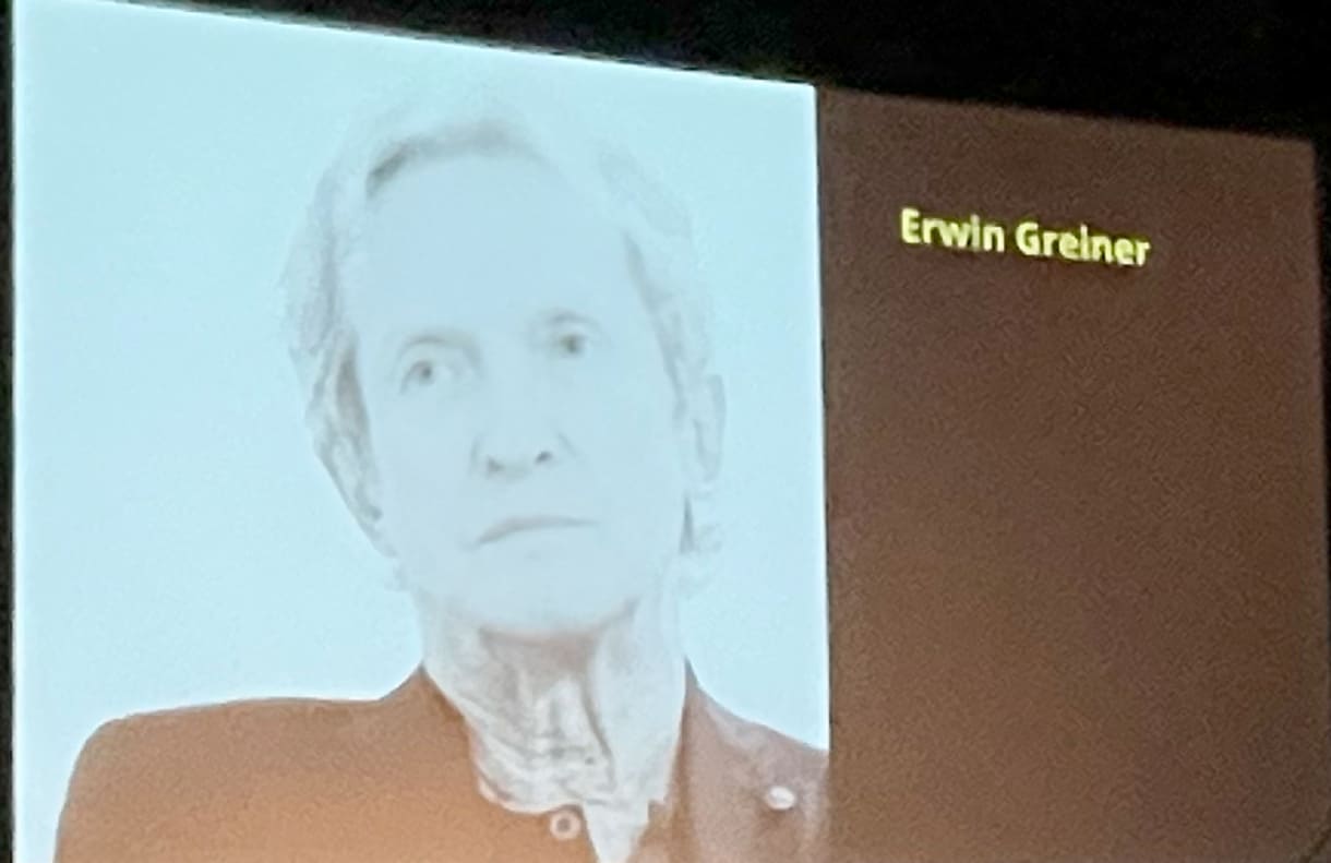 Juror Erwin Greiner, pensionierter AHS-Schuldirektor und Bildungsaktivist