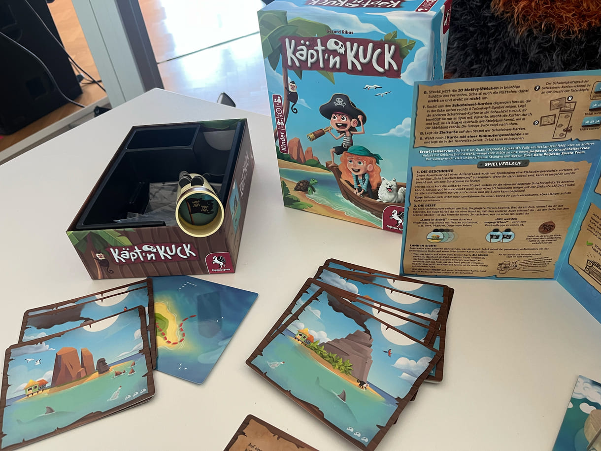 Top-Kinderspiel: Käpt'n Kuck