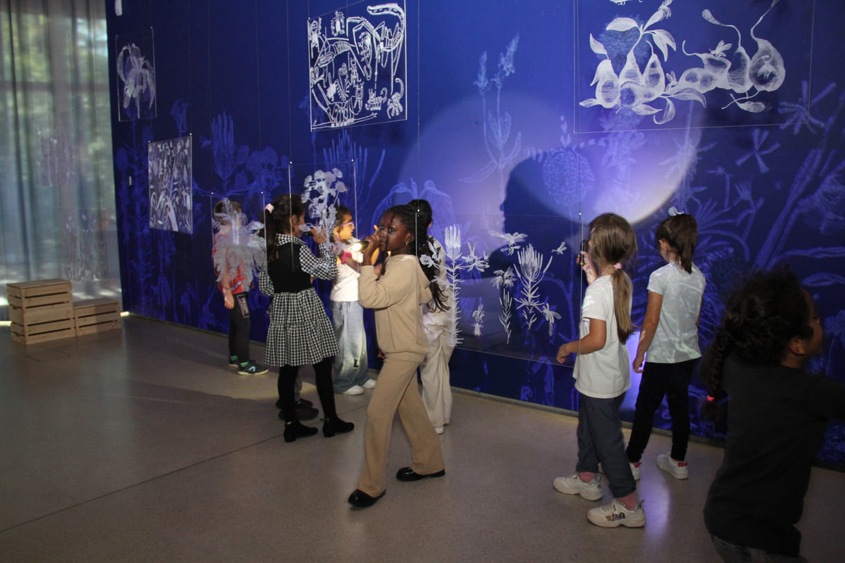 Ausstellungsobjekte animieren zu eigenen Schattenspielen