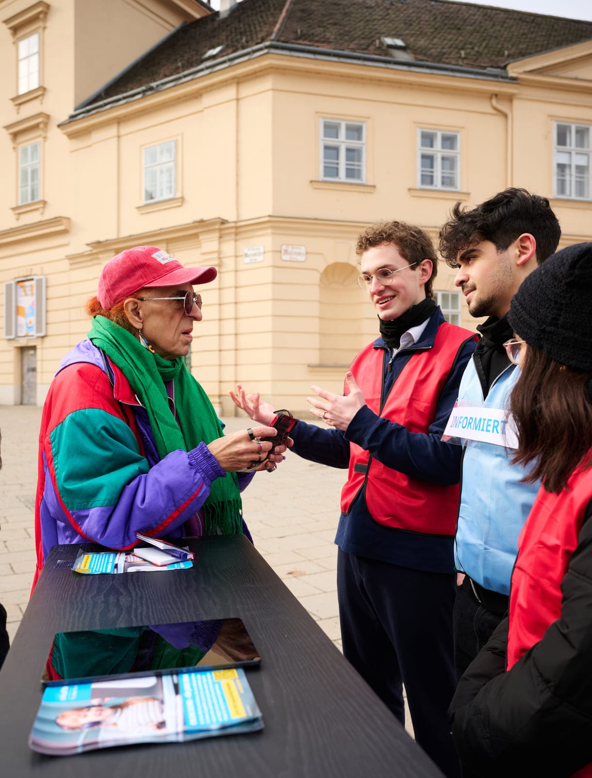 KiJuKU-heinz im Gespräch mit Florian, Jad und Jasmin