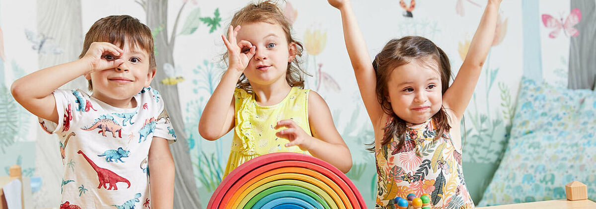 Kindergärten fördern die Neugier und Wissbegierde von Kindern
