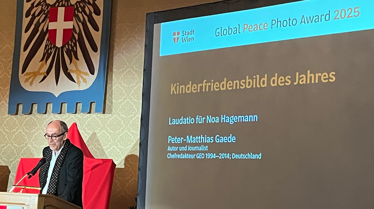 Laudatio für den Gewinner der Kinderkategorie, Noa Hagemann