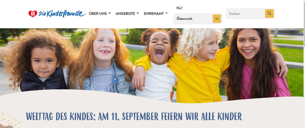 Symbolbild zu den Familienfesten zum Weltkindertag der Wiener Kinderfreunde