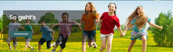Homepage der Plattform Kinderschutzkonzepte