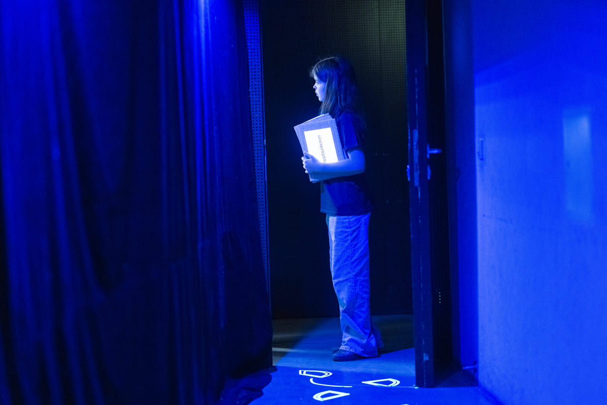 Foto aus der Theaterwerkstatt-Präsentation 