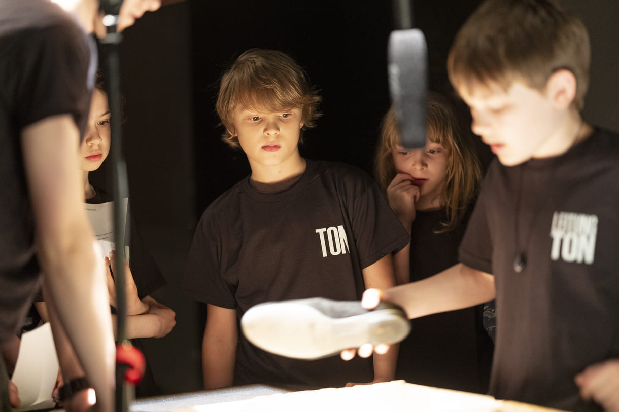 Foto aus der Theaterwerkstatt-Präsentation 