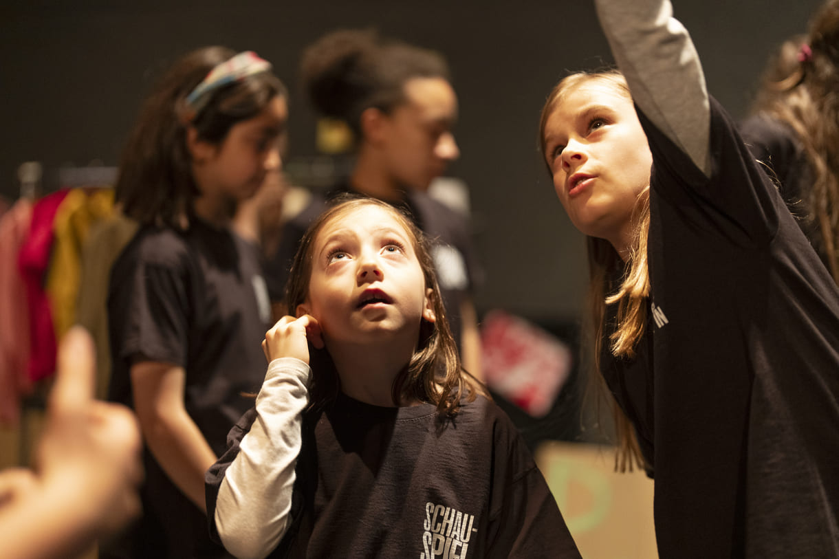 Foto aus der Theaterwerkstatt-Präsentation 