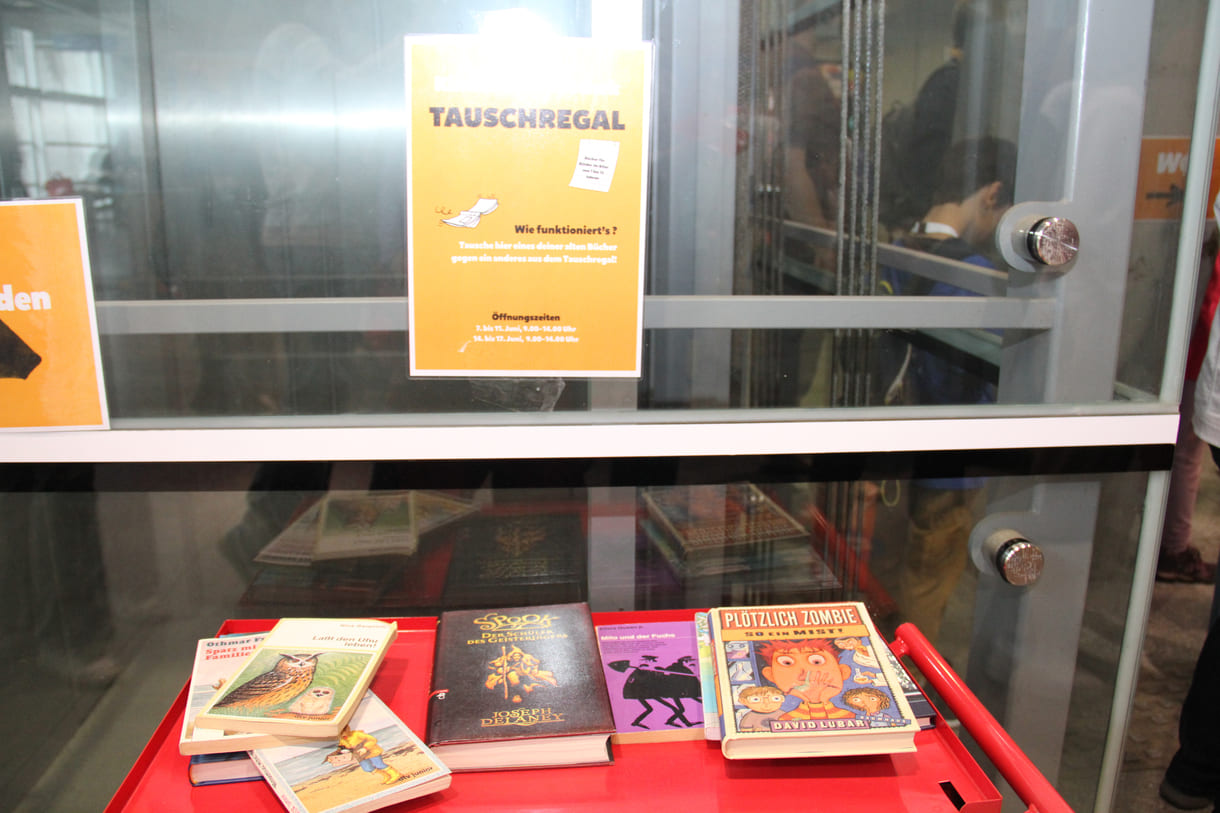 Neue Errungsenschaft bei der Kinderuni Wien: Eine Bibliothek - als Verwirklichung einer Forderung der Beiratskinder