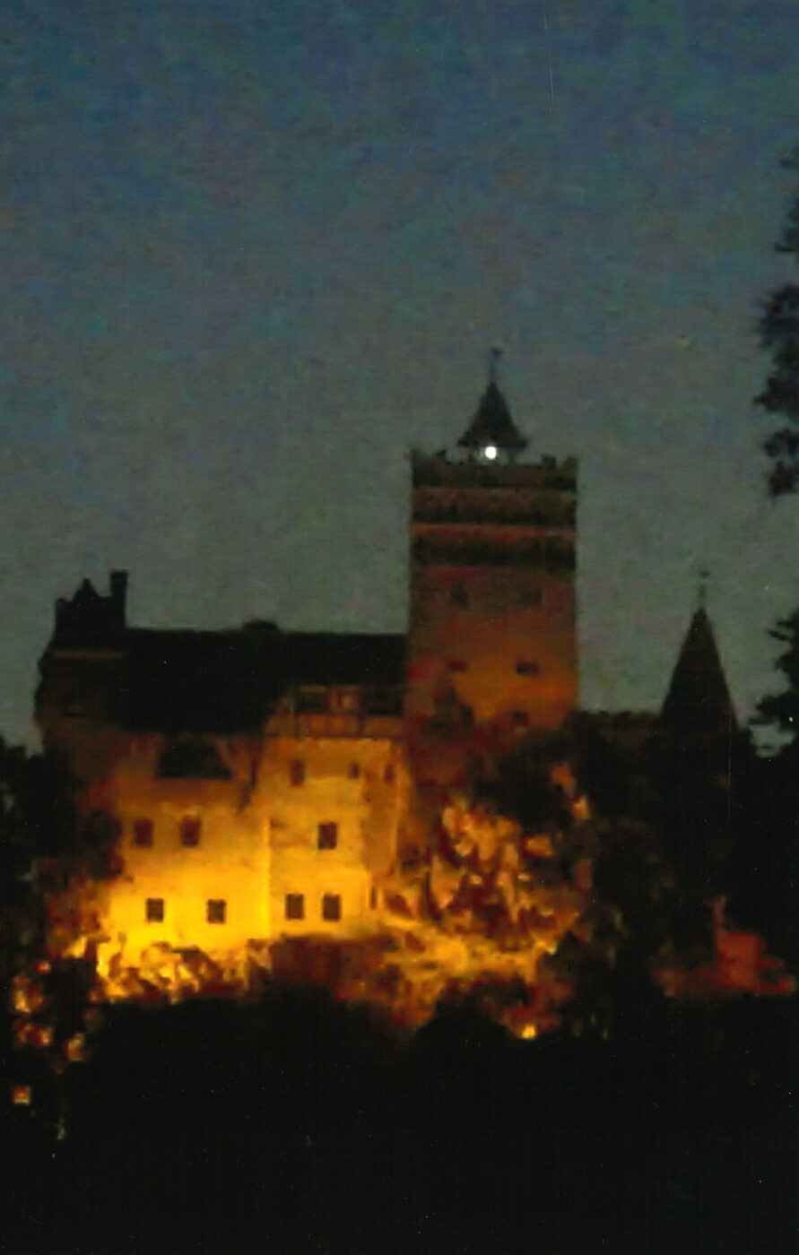 Schloss Bran bei Nacht