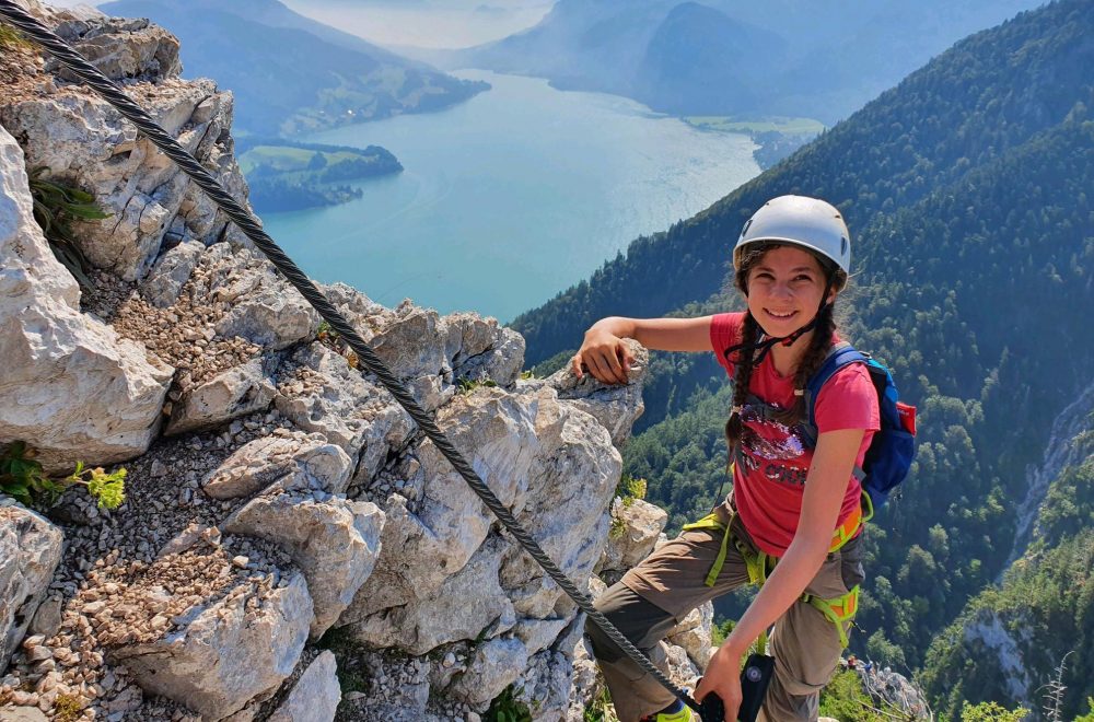 Klettern ist eines der vielen Hobbys von Jolanda Hofer