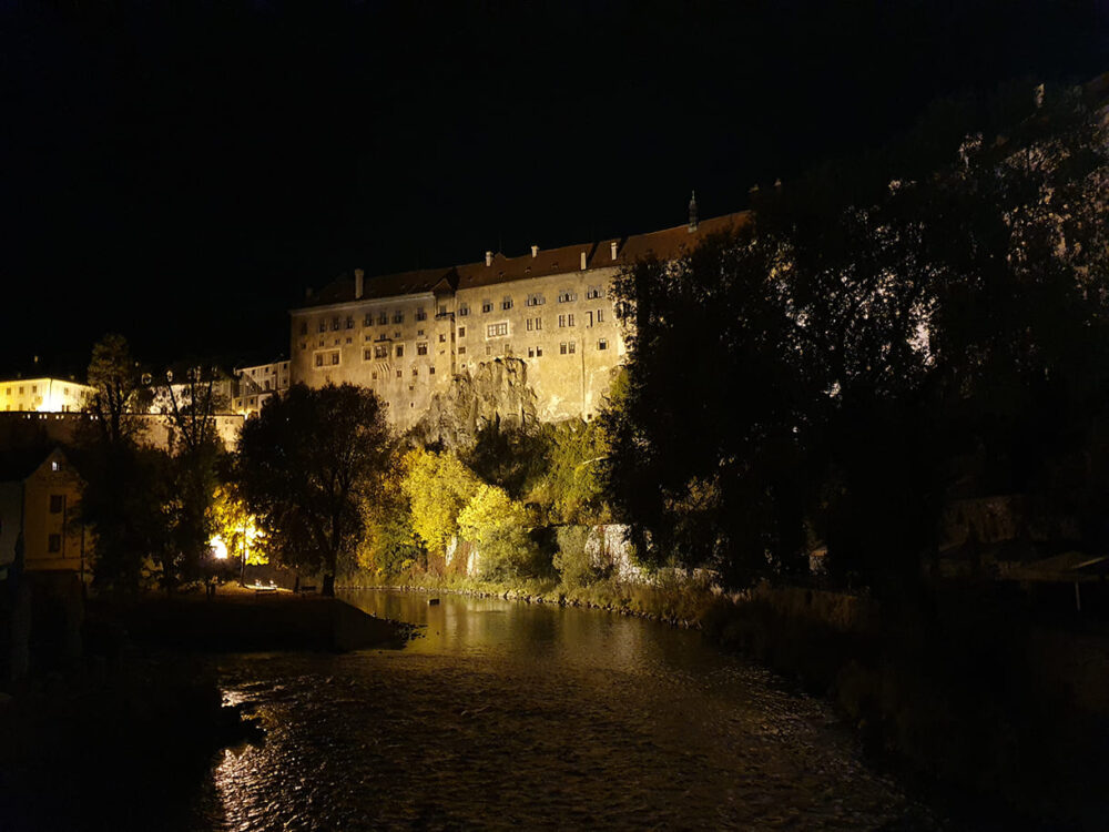 Fotos vom Schloss Krumau/ Český Krumlov in der Tschechichen Republik, im Landesteil Böhmen