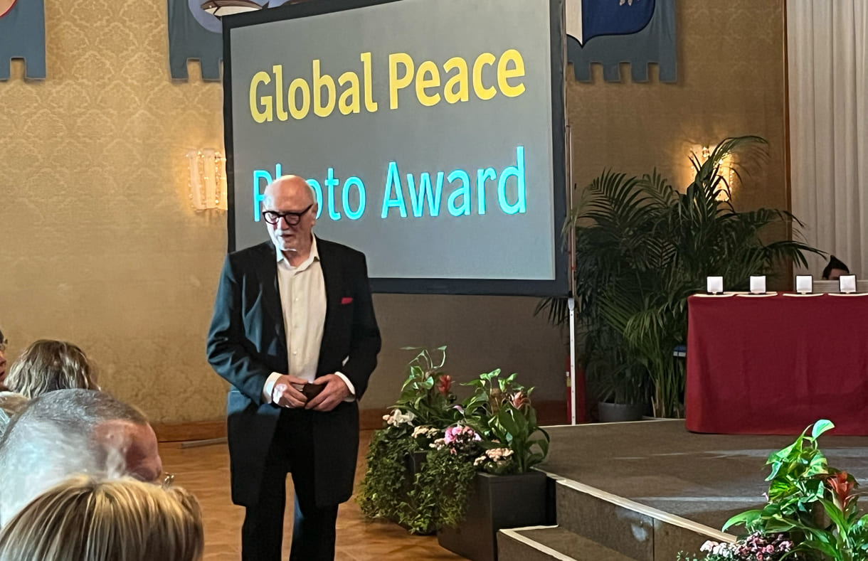 Co-Initiator des Global Peace Photo Awards, Lois Lammerhuber