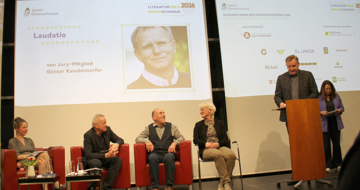 Laudatio - Lob- oder Würdigungsrede für den Preisträger des Lebenswerkes