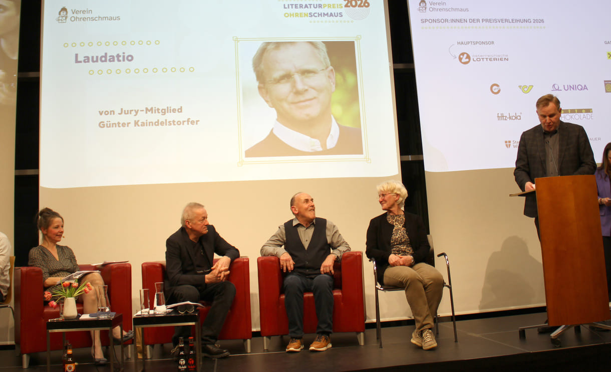 Laudatio - Lob- oder Würdigungsrede für den Preisträger des Lebenswerkes