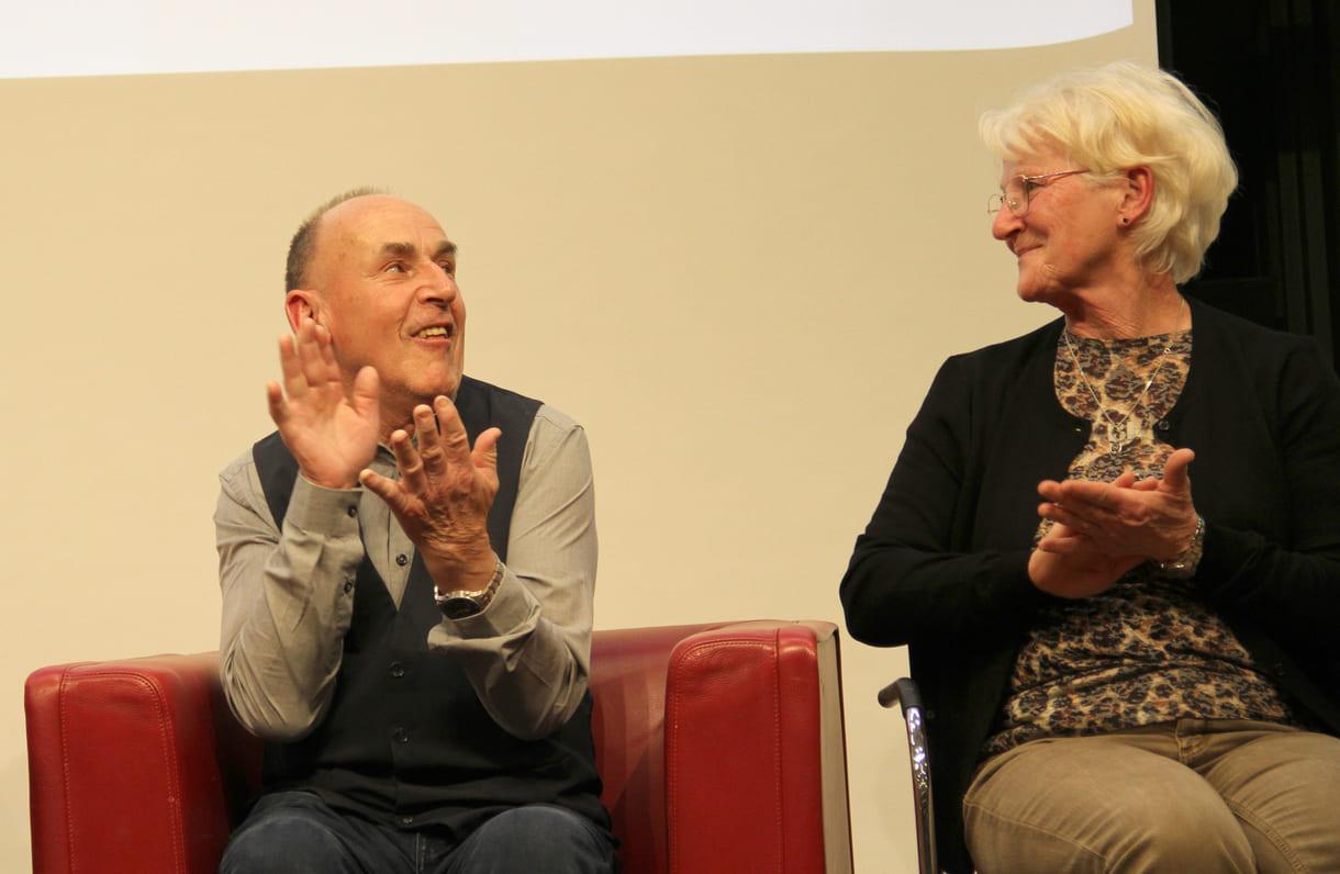 Peter Gstöttmaier und seine Schwester Heidi Pölzguter